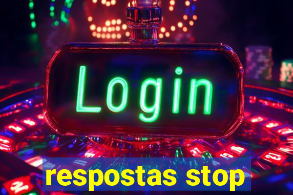 respostas stop